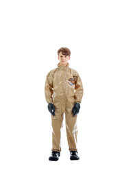 MIRA Safety HAZ-SUIT CBRN Hazmat Suit in Youth Large is made from puncture-resistant material
